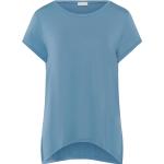Reduzierte Blaue Hanro Rundhals-Ausschnitt T-Shirts aus Jersey für Damen Größe XS 