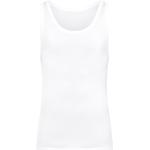 Weiße Unifarbene Hanro Herrenträgerhemden & Herrenachselhemden aus Jersey Größe XXL für den für den Sommer 
