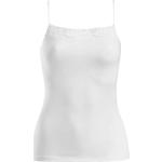 Weiße Unifarbene Hanro Damenträgerhemden & Damenachselhemden Größe S 