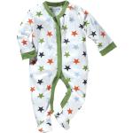 Weiße Sterne Hans Natur Bio Nachhaltige Lange Kinderschlafanzüge aus Jersey maschinenwaschbar für Babys Größe 92 