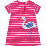 Bunte Bio Nachhaltige Kinderkleider mit Vogel-Motiv aus Jersey maschinenwaschbar für Mädchen 