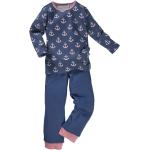 Hans Natur Bio Nachhaltige Kinderschlafanzüge & Kinderpyjamas ohne Verschluss aus Jersey maschinenwaschbar für Jungen Größe 110 2-teilig 