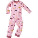 Rosa Bio Nachhaltige Kinderschlafanzüge & Kinderpyjamas ohne Verschluss aus Jersey maschinenwaschbar für Jungen Größe 110 2-teilig 