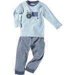 Bio Nachhaltige Kinderschlafanzüge & Kinderpyjamas mit Traktor-Motiv ohne Verschluss aus Jersey maschinenwaschbar für Jungen Größe 122 2-teilig 