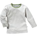 Beige Langärmelige Hans Natur Bio langarm Unterhemden für Kinder aus Jersey maschinenwaschbar für Jungen Größe 92 