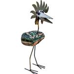 40 cm Deko-Vögel für den Garten aus Edelstahl 