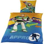 Hans-Textil-Shop Kinder Bettwäsche 135x200 80x80 cm Toy Story Baumwolle Renforcè (Bettbezug, Kissenbezug, Geschenk)