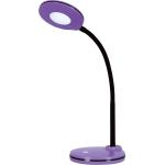 Violette Hansa World of Office LED Tischleuchten & LED Tischlampen aus Kunststoff dimmbar 