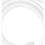 Weiße Hansgrohe Isiflex Brausenschläuche matt aus Kunststoff 