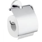 Silberne Hansgrohe Logis Toilettenpapierhalter & WC Rollenhalter  aus Chrom 