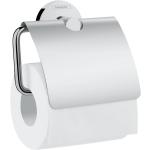 Silberne Hansgrohe Logis Toilettenpapierhalter & WC Rollenhalter  aus Chrom 