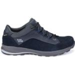 Marineblaue Hanwag Banks Gore Tex Outdoor Schuhe in Breitweite leicht für Damen Größe 39,5 