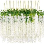 Reduzierte Grüne Kunstblumen aus Papier 24-teilig 