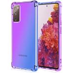 Violette Samsung Galaxy S20 FE Hüllen Art: Bumper Cases durchsichtig aus Silikon stoßfest 