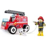 HAPE Feuerwehr Große Puppenhäuser 3-teilig für 3 - 5 Jahre 