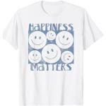 Weiße Emoji Smiley T-Shirts für Herren Größe S 