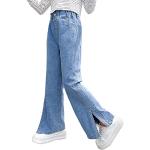 Hellblaue Vintage Baggy Jeans für Kinder aus Denim für Mädchen 