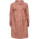 Rosa Langärmelige Happy Girls Kinderblusenkleider & Kinderhemdkleider aus Polyester für Mädchen Größe 116 