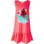 Pinke Happy Girls Jerseykleider für Kinder aus Jersey für Mädchen Größe 86 