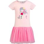 Reduzierte Rosa Happy Girls Kinderkleider aus Baumwolle für Mädchen Größe 140 