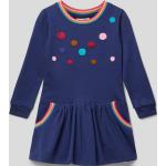 Marineblaue Happy Girls Mini Minikleider für Kinder & kurze Kinderkleider für Mädchen Größe 116 