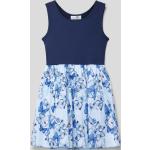 Marineblaue Happy Girls Mini Minikleider für Kinder & kurze Kinderkleider aus Baumwolle für Mädchen Größe 116 