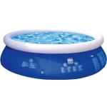 Blaue Happy People Runde Poolsets & Pool Komplettsets aus Kunststoff aufblasbar 