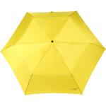 Gelbe Unifarbene Happy Rain Taschenschirme 