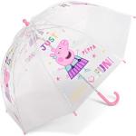 Bunte Happy Rain Peppa Wutz Kinderschirme mit Schweinemotiv aus Polyester 