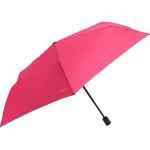 Pinke Unifarbene Happy Rain Herrenregenschirme & Herrenschirme 