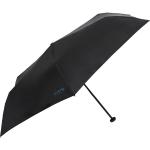 Schwarze Unifarbene Happy Rain Herrenregenschirme & Herrenschirme 