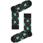 Reduzierte Schwarze Elegante Happy Socks Herrensocken & Herrenstrümpfe mit Weihnachts-Motiv aus Baumwolle Größe 40 