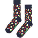 Reduzierte Marineblaue Happy Socks Ringelsocken aus Polyamid für Herren Größe 43 für den für den Sommer 