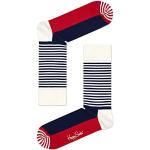 Reduzierte Dunkelblaue Happy Socks Multi Ringelsocken aus Polyamid für Herren Einheitsgröße für den für den Sommer 
