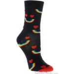 Reduzierte Schwarze Happy Socks Rainbow Kindersocken & Kinderstrümpfe aus Baumwolle für Jungen 