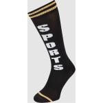 Reduzierte Schwarze Happy Socks Herrenkniestrümpfe aus Baumwolle Größe 39 