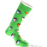 Reduzierte Grüne Happy Socks Herrensocken & Herrenstrümpfe aus Baumwolle Größe 39 