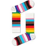 Bunte Gestreifte Happy Socks LGBT Ringelsocken für Herren Größe 39 
