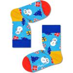 Reduzierte Blaue Happy Socks Kindersocken & Kinderstrümpfe aus Baumwolle Größe 22 