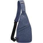 Tasche Brusttasche Brustbeutel Ausweistasche Stoff Blau 15 18 cm 