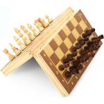 Antikes Faltschachset Tragbares Familienspielzeug Internationales Schach 