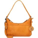 Reduzierte Orange Harbour 2nd Lederhandtaschen mit Reißverschluss aus Leder mit Handyfach für Damen 
