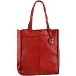Rote Harbour 2nd Lederhandtaschen mit Reißverschluss aus Leder mit Handyfach für Damen 