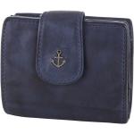 Reduzierte Marineblaue Brieftaschen mit Reißverschluss für Herren 