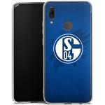 DeinDesign Schalke 04 Huawei P Smart Cases 2019 Art: Hard Cases durchsichtig aus Kunststoff kratzfest 