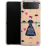 DeinDesign Mary Poppins Samsung Galaxy Z Flip 4 Hüllen Art: Hard Cases durchsichtig aus Kunststoff kratzfest 