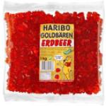 Haribo Goldbären Sortenrein Erdbeer 1000g Beutel 1000g