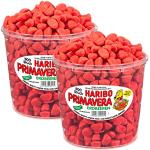 Haribo Primavera Erdbeeren Klein, 2er Pack, Fruchtiger Schaumzucker, Süßwaren, 1000 Stück