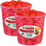Haribo Primavera Erdbeeren Klein, Fruchtiger Schau