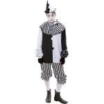 Schwarze Buttinette Clown-Kostüme & Harlekin-Kostüme für Herren Größe L 